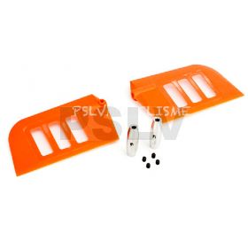 BLH1828OR Flybar Paddle Set Orange